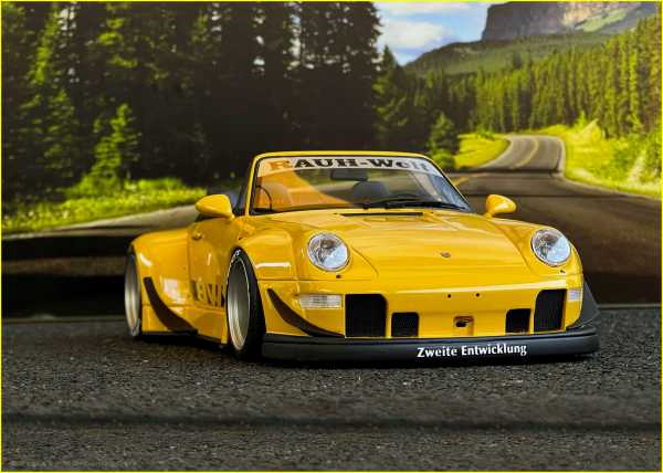 1:18 Porsche 911 (993) RWB Rauh-​Welt Breitbau Bodykit Nohra +OVP